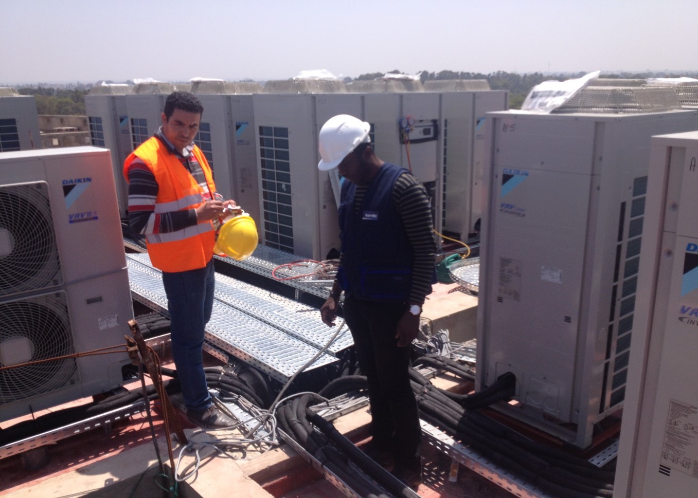 Chantier VRV Daikin 3ACLIM