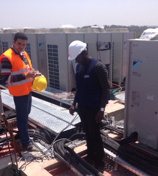 Chantier VRV Daikin 3ACLIM